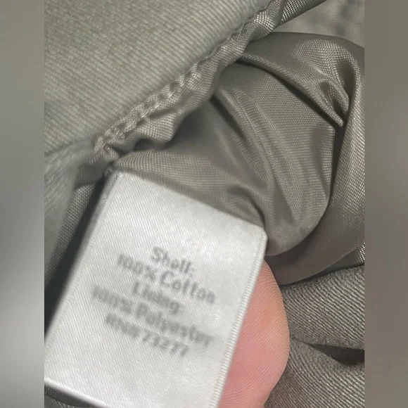 LC Lauren Conrad Gray Utility Jacket with Structured Silhouette - Picture 8 of 8